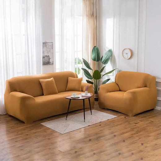 Capas de Sofá Elásticas Monocromáticas para Sala, Espessamento Slipcovers de Canto Seccional, Capa de Sofá, Forma L, Precisa comprar 2Pcs Cover