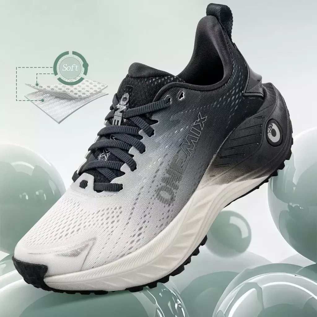Onemix tênis de corrida casual respirável verão sapatos de corrida dos homens leves sapatos de ginásio ao ar livre masculino almofada sapatos esportivos