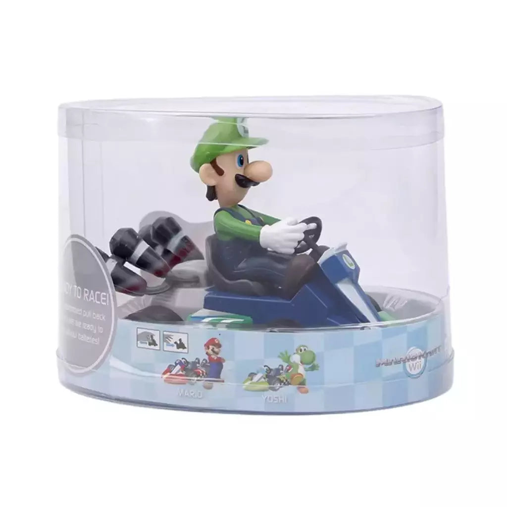 Super mario puxar para trás carro verde yoshi burro kong bowser luigi sapo princesa pêssego figura de ação juguetes anime jogo boneca