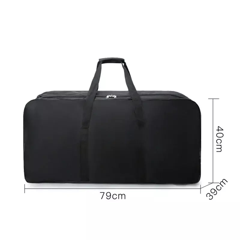 Sacos de roda dobráveis saco de armazenamento de bagagem com rodas grande capacidade carry on bagagem transportadora expansível trole mala