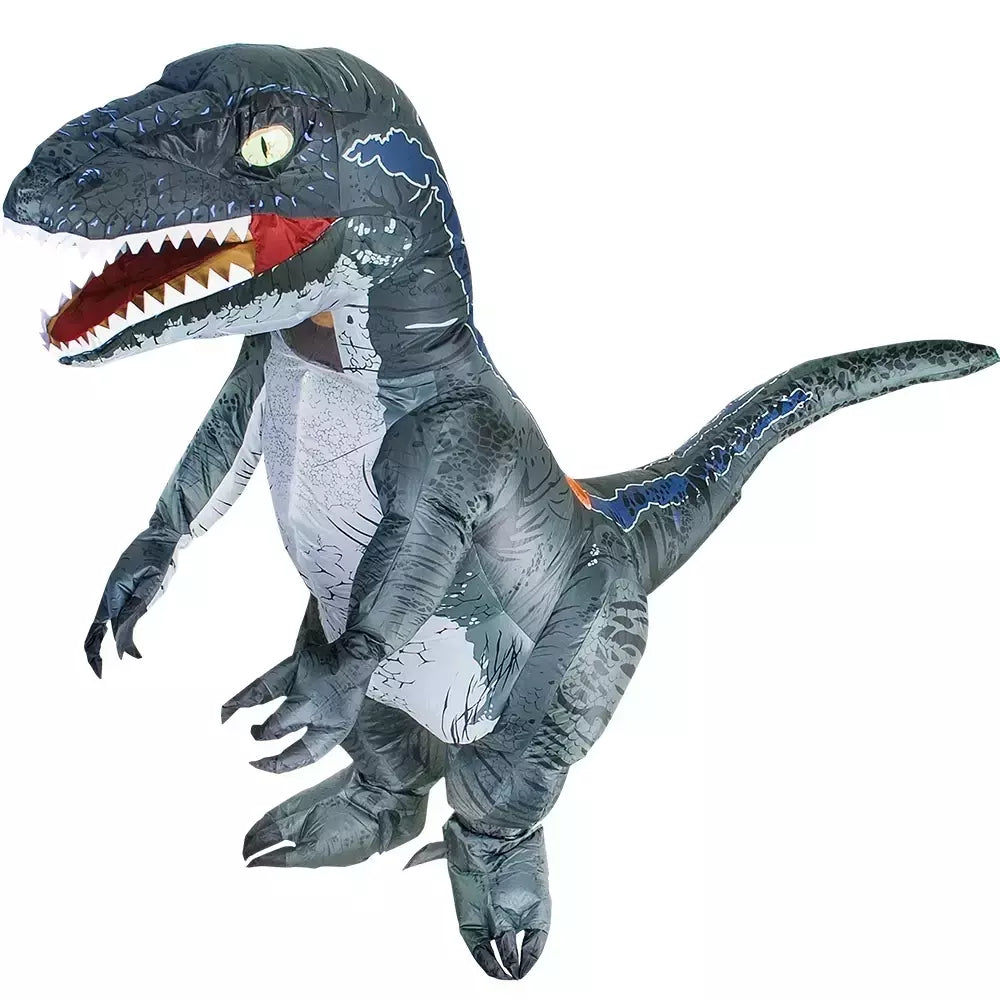 Adulto trajes de dinossauro inflável halloween anime festa cosplay disfraz purim mascote listrado role play roupas para homem mulher