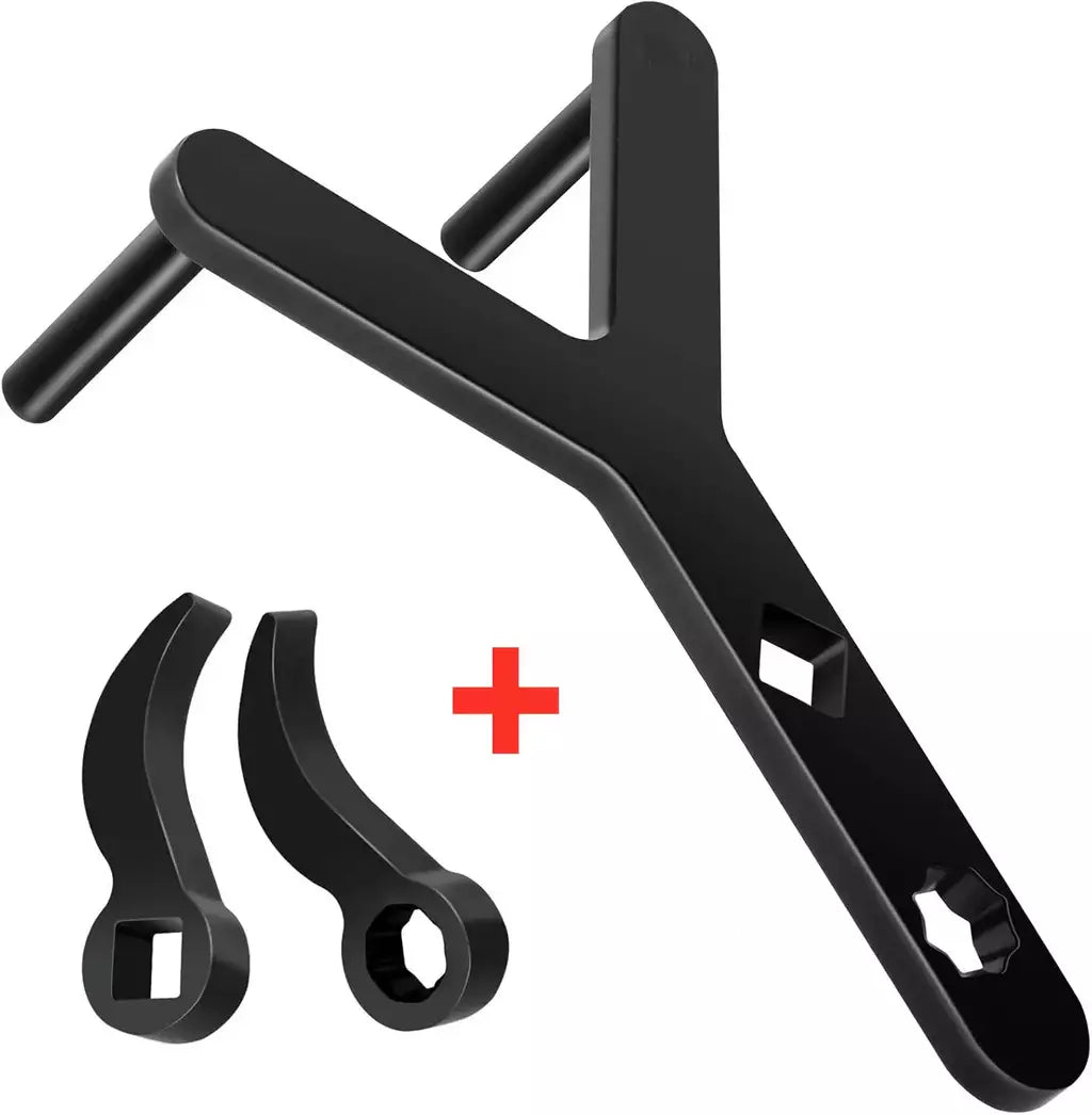 1 conjunto de chave de barra de alavanca para braço de controle inferior do carro, chave de barra de alavanca para 1/2 catraca, chave aberta, meio eixo, ferramenta de desmontagem