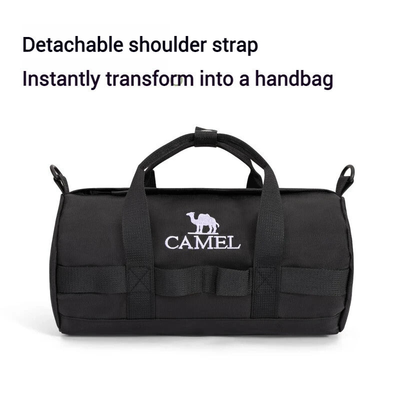 Bolsa de ombro única para esportes ao ar livre Golden Dome, bolsa crossbody fitness na moda, casual para homens e mulheres