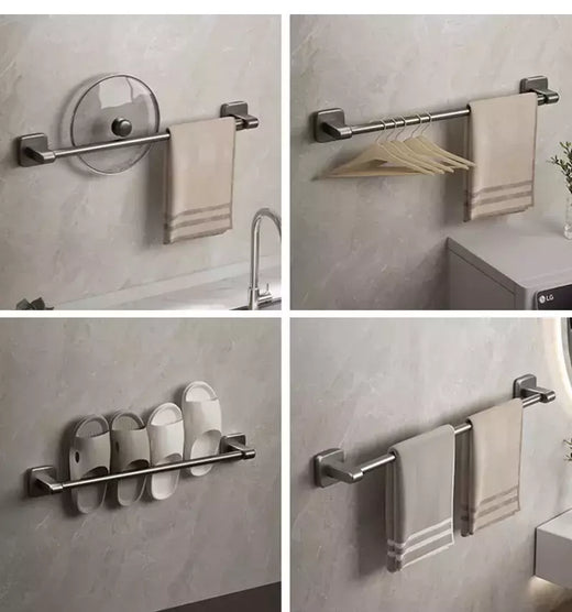 Wall Mounted Slipper Rack para Banheiro, Rack de armazenamento, Quarto, Chuveiro, Banho Chinelos Cabide, Babouche Organizador, Sem Perfuração