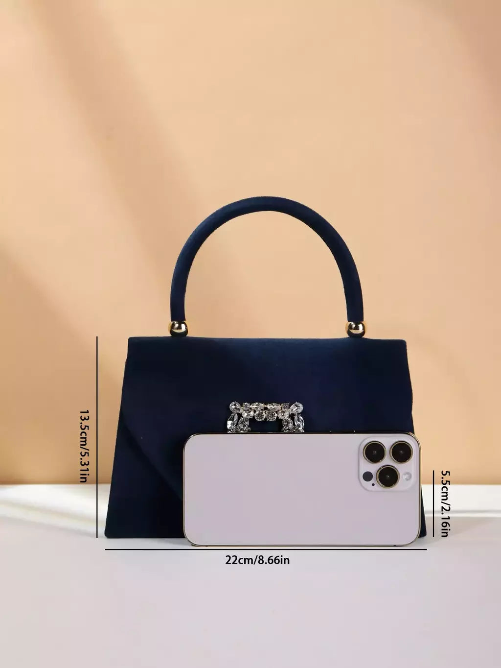 Espumante Velvet Evening Clutch Bag, Glitter Bling, brilhante, glamouroso, requintado, elegante, elegante, 1Pc