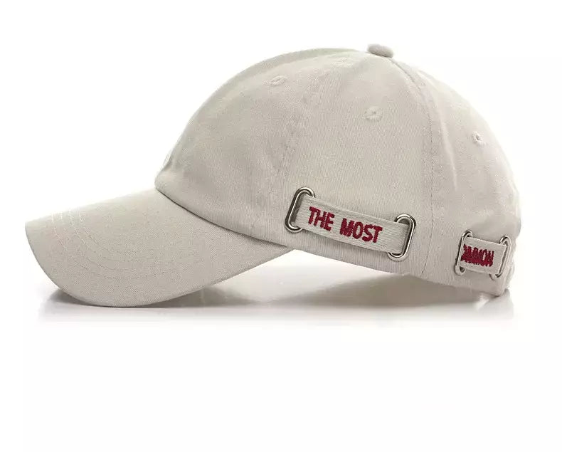 Boné de beisebol masculino e feminino, boné snapback monocromático para estudantes, primavera, verão