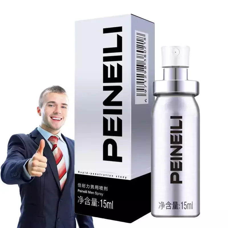 Peineili masculino sexo spray masculino uso externo para pênis faz seu sexo mais durão por mais de 30 minutos creme de ampliação do pênis venda quente