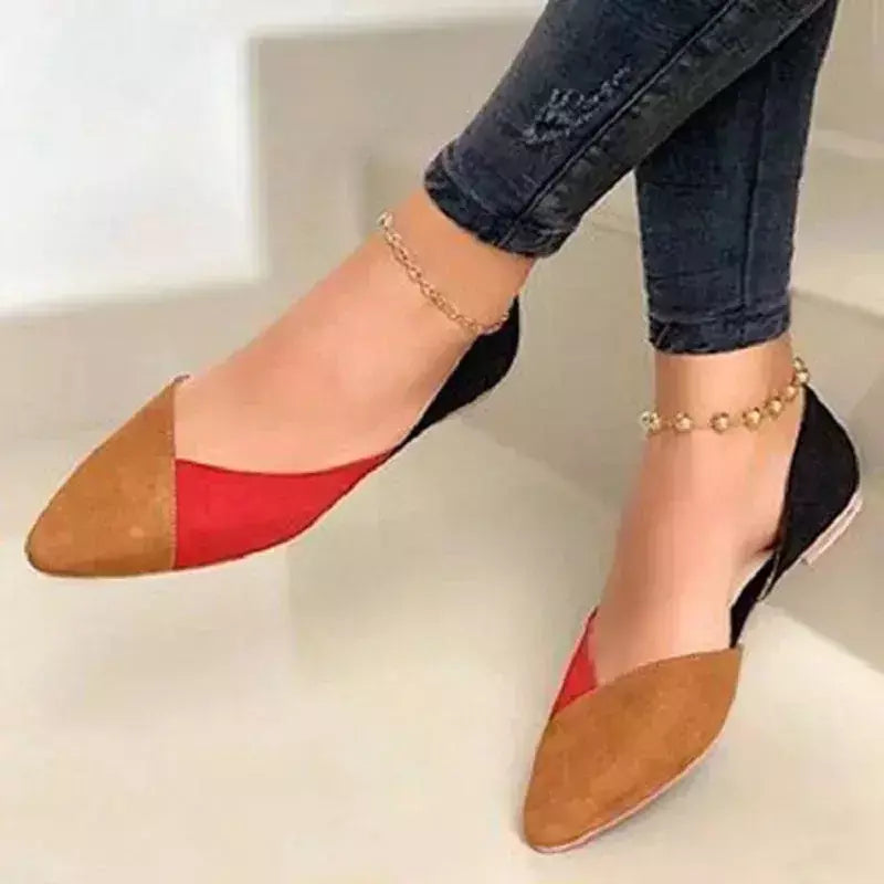 Sapatos de bailarina casuais confortáveis para mulheres, apartamentos bonitos e fashion, nova chegada, verão