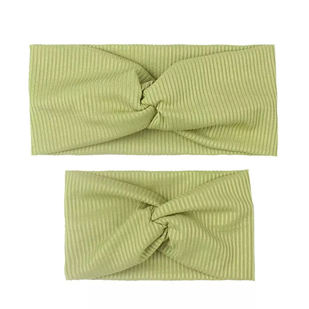 1 conjunto mãe bebê bandana yoga esporte menina recém-nascidos crianças bandagem de borracha acessório de cabelo hairbands arco fotografia