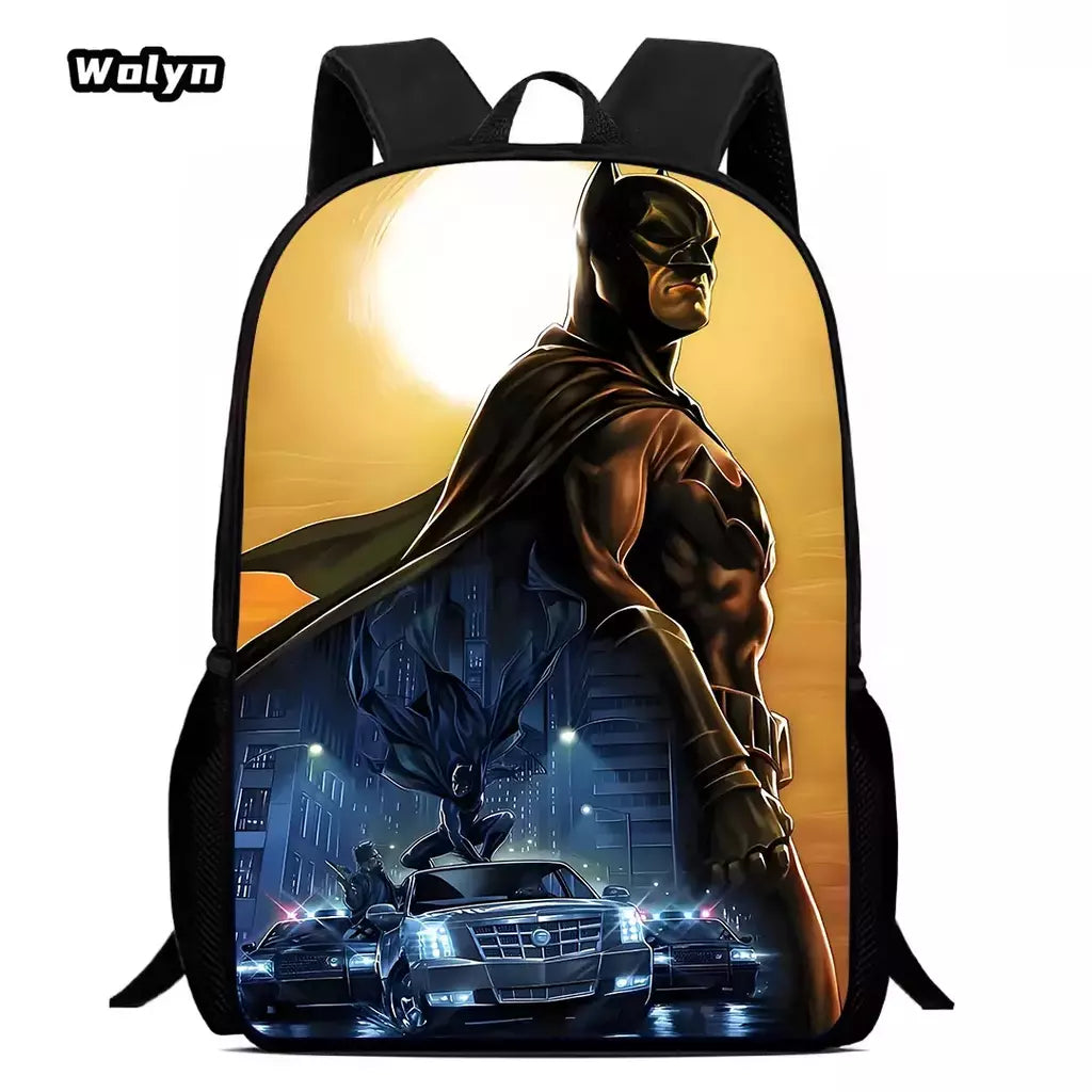 Mochila escolar para crianças, estampas de bastão de anime, mochila leve para jardim de infância, meninos e meninas, melhor presente