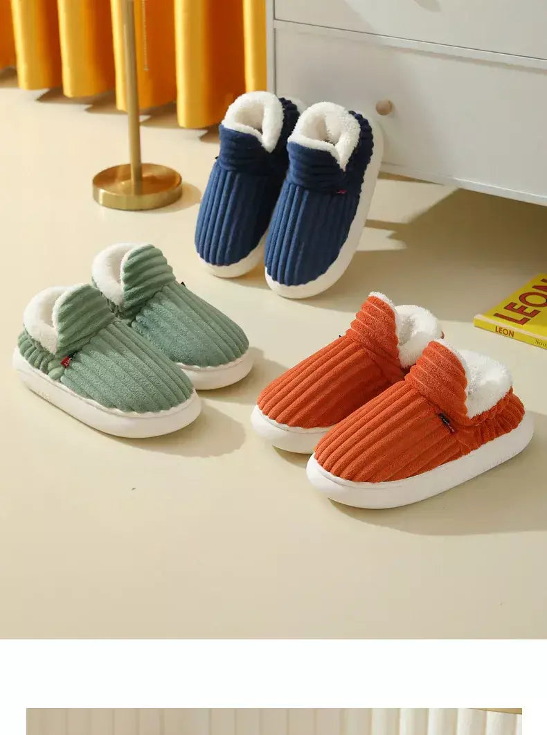 Pallene novos chinelos de pele para mulheres homens inverno peludo moda quente tornozelos de pelúcia aconchegante slides para casa interior sola macia sapatos de algodão