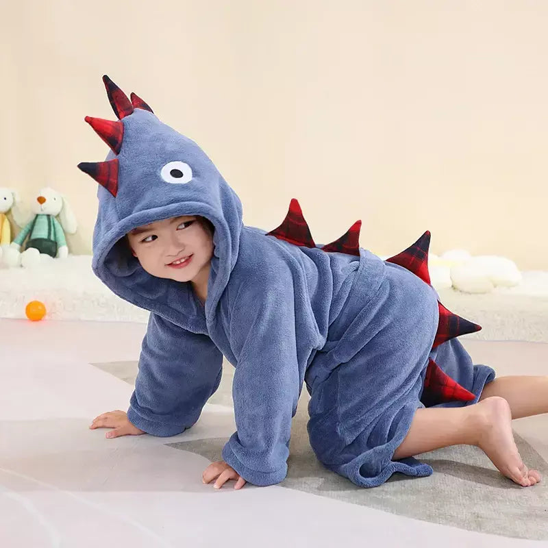 Roupão de Banho Criança, Robe Banho Infantil Absorvente Macio, Roupa Banho Bebé, Toalha com Capuz Infantil, Artigos Banheiro, Roupão Praia Piscina Menino Menina, Pijama Lar