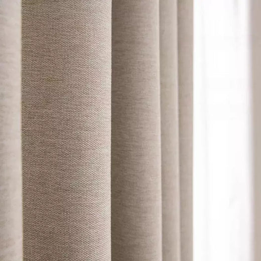 Completa Blackout Soundproof Janela Cortina, simples Sala de estar cortinas, Grande área, Estudo, Varanda Bay, Quarto Bay, cortinas espessadas