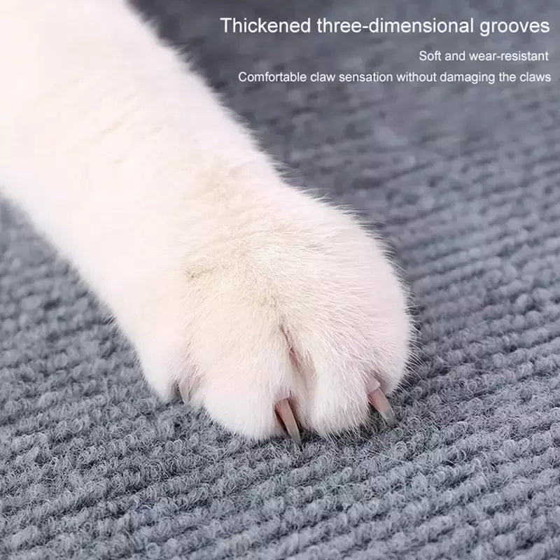Anti gato risco sofá diy gatos placa de risco sofá proteção patas afiar aparável auto-adesivo tapete gatos placa de risco
