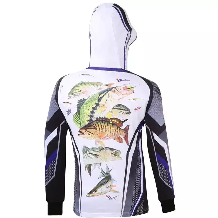2025 sublimação meio zíper fino ajuste hoodie personalizado venda quente impressão camisa de pesca à prova ultravioleta torneio camisa de pesca