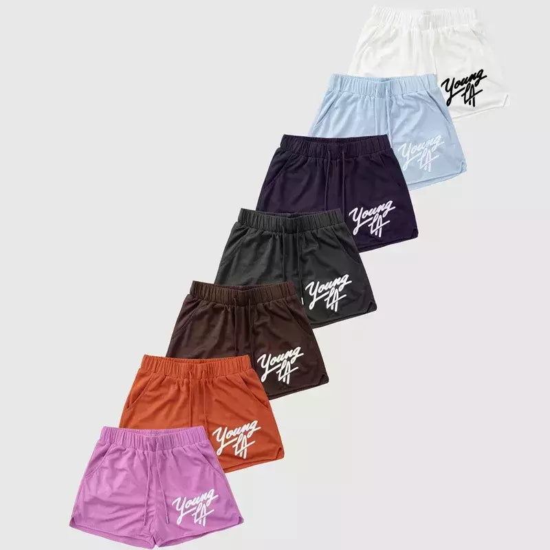 Calções de Fitness Masculino Estilo Americano, Corrida, Calça de Praia de Treino, Basquete, Esportes Ginásio, Fitness, Marcas