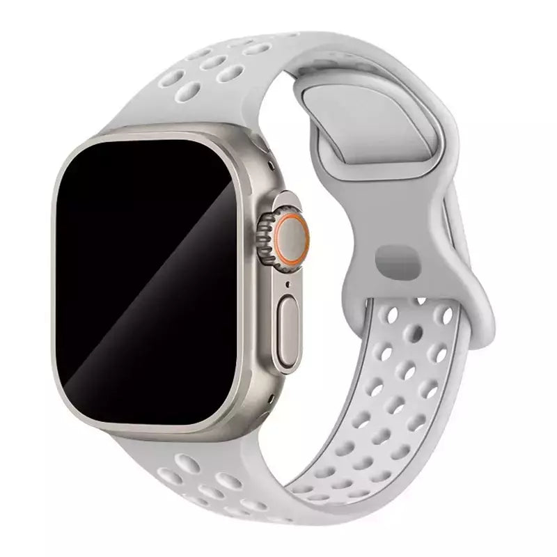 Correia Desportiva Respirável para Apple Watch, Band, Correa, iWatch Series 8, SE, 7, 6, 5, 9 Ultra, 44mm, 49mm, 45mm, 40mm, 41 milímetros, 38 milímetros, 42 milímetros