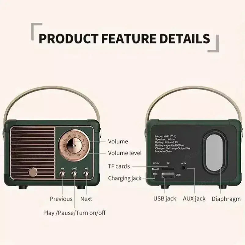 Portátil sem fio bluetooth alto-falante baixo subwoofer à prova dwaterproof água ao ar livre para carro estéreo caixa de música para ios/android