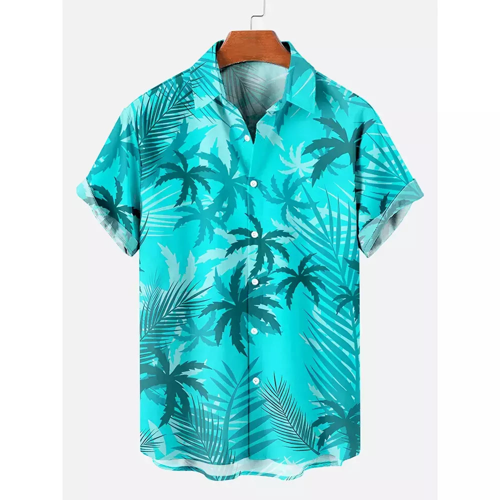Homens e mulheres estampa em 3D camisas de praia havaianas, GTA, Vice City, moda casual, streetwear, camisa de manga curta, tops, blusa, homem roupas, novo