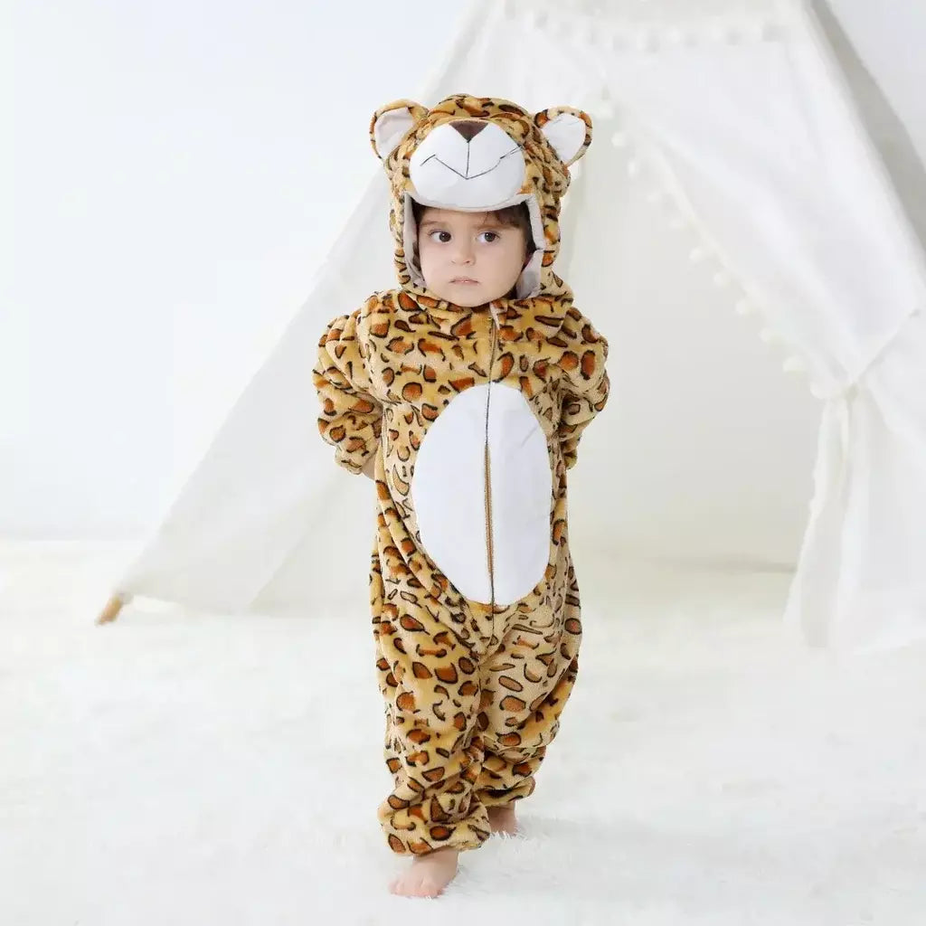 Bebê unissex macacão kigurumi infantil bonito ponto dinossauro animal macacões recém-nascidos dos desenhos animados pijamas para crianças meninos meninas natal