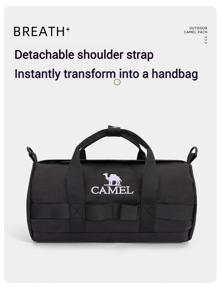 Bolsa de ombro única para esportes ao ar livre Golden Dome, bolsa crossbody fitness na moda, casual para homens e mulheres