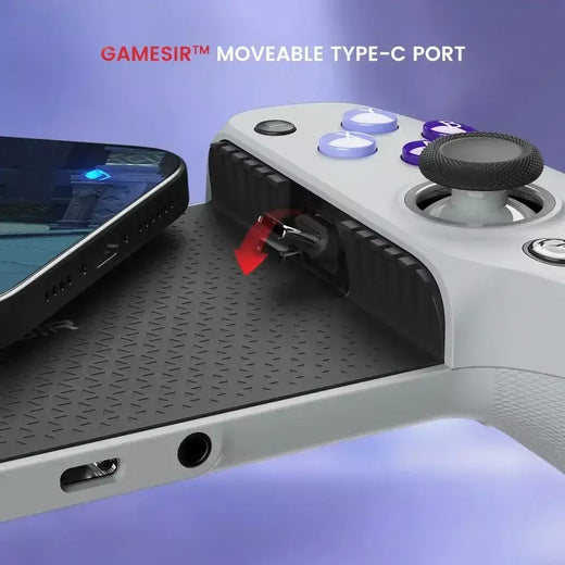 GameSir G8 Galileo Gamepad Para celular android, Para PS4 PS5 Controlador de Telefone Móvel Efeito Hall Vara Para iPhone 15 Android, joystick para celular, celular gamer controle para celular