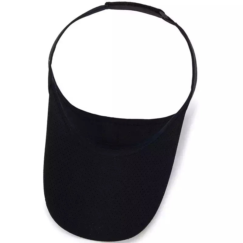 Verão Respirável Air Sun Chapéus Homens Mulheres Viseira Ajustável Proteção UV Top Vazio Solid Sports Tennis Running Sunscreen Cap Hat