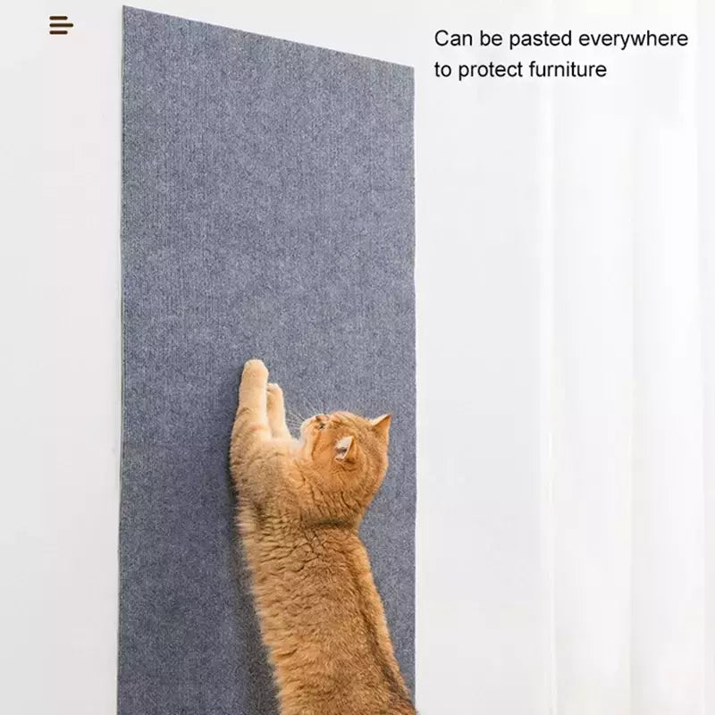 Anti gato risco sofá diy gatos placa de risco sofá proteção patas afiar aparável auto-adesivo tapete gatos placa de risco