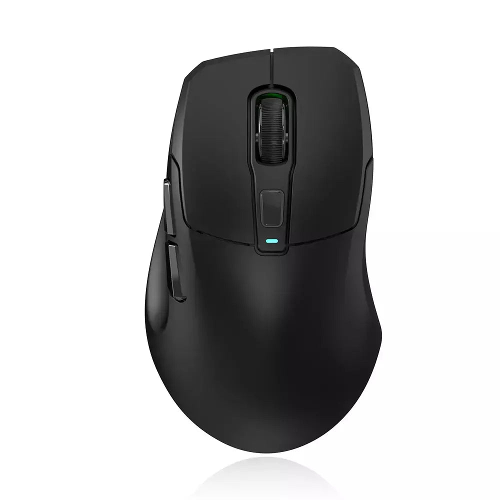 Kysona uranus pro mouse para jogos sem fio mouse ergonômico paw3395 54g 8khz taxa de pesquisa 26000dpi para mão direita grande pc gamer