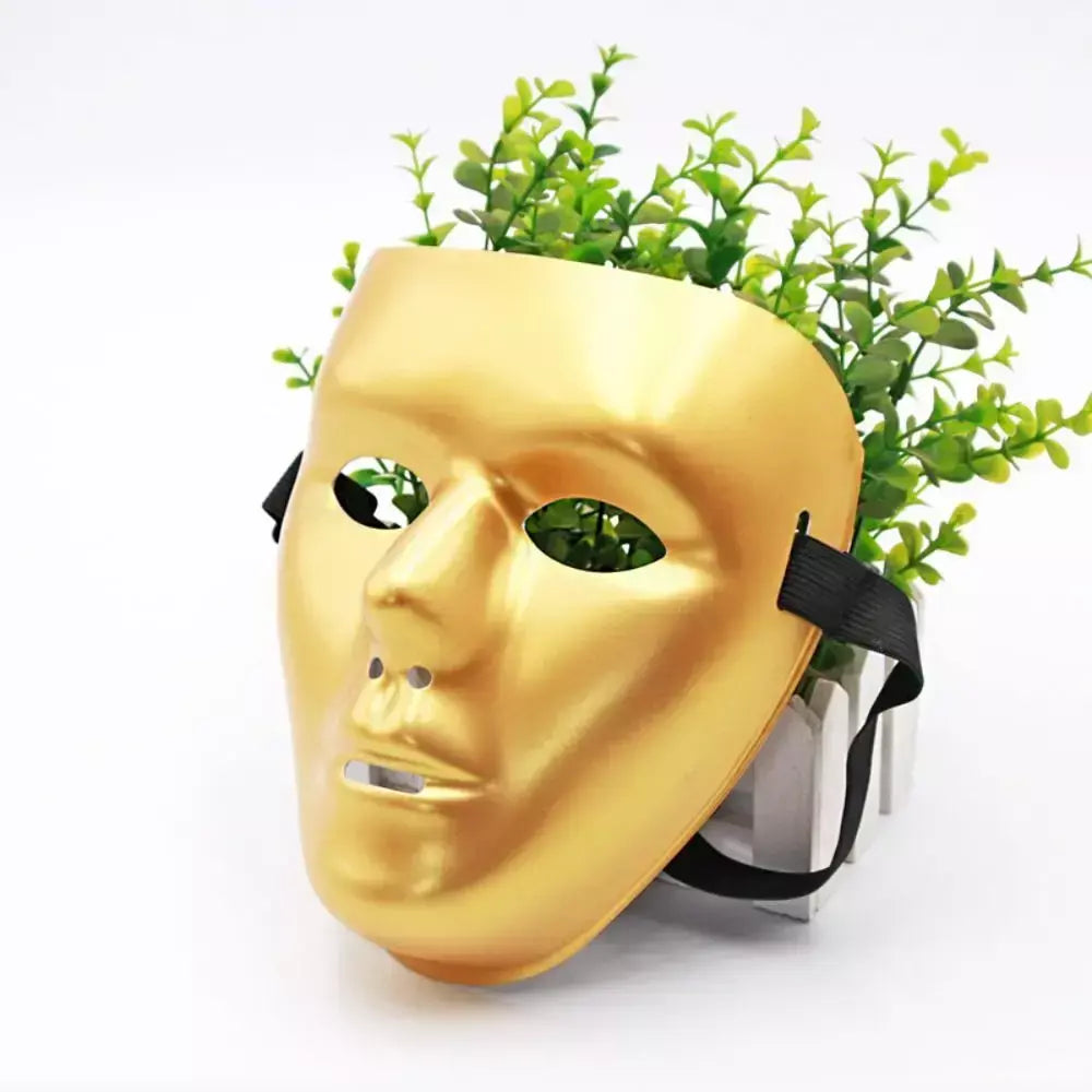 Máscara para mulheres e homens, máscara de dançarina fantasma, adereço para foto, máscara facial completa, máscaras de halloween, suprimentos para festa de baile, adereços de cosplay