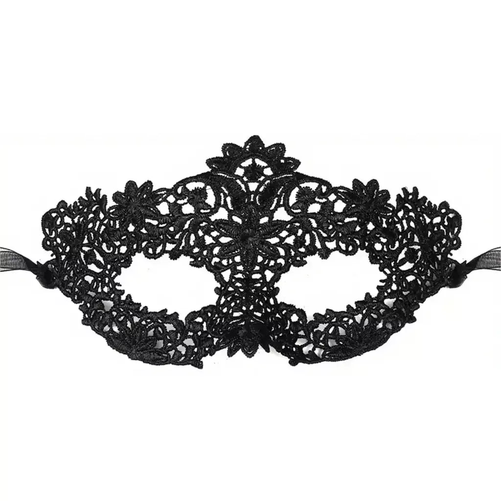 Conjunto de máscara de máscaras de renda preta elegante de 2 peças para casais – perfeito para festas venezianas, mardi gras e celebrações de Halloween
