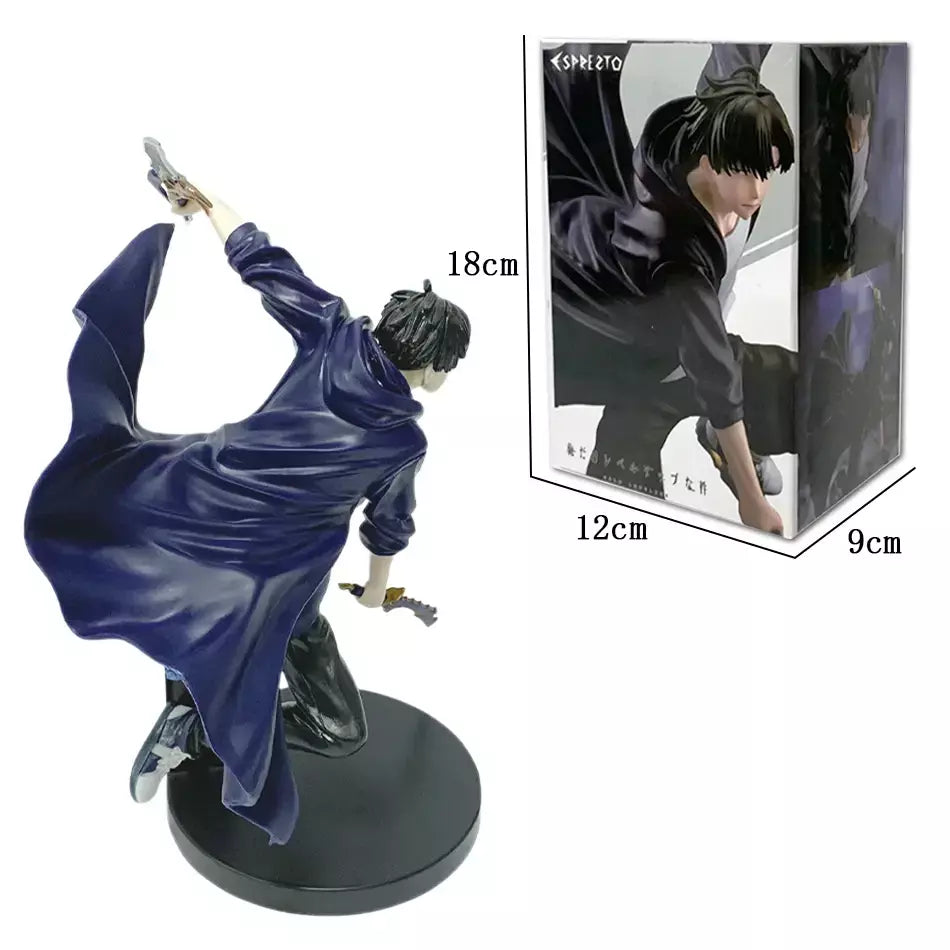 Em estoque solo nivelamento (versão anime) figura-sung jinwoo figura de ação 21cm pvc coletar modelo figura exibição anime mercadoria