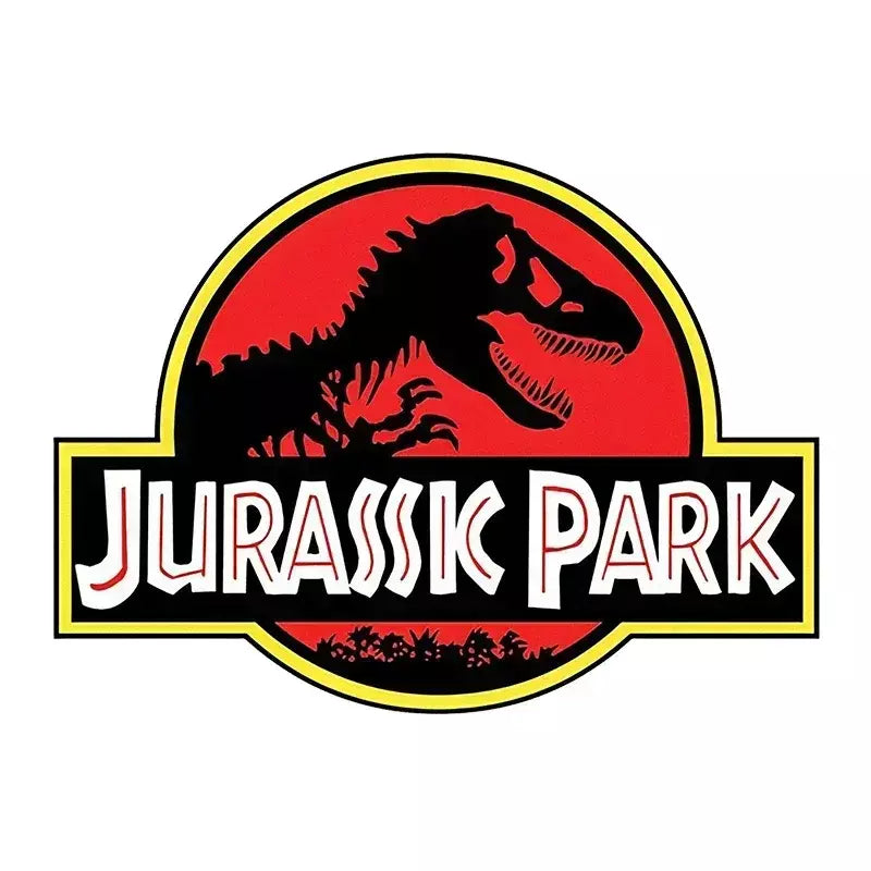 Jurassic park dinossauro criativo adesivo de carro pvc personalizado carro à prova dwaterproof água pára-choques janela adesivo capa resistente ao desgaste arranhões