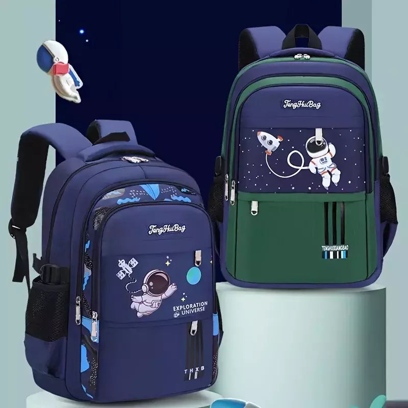 Bolsa Escolar para Estudantes do Ensino Fundamental, Bolsa de Ombro Infantil, Meninos Um, 2, 3, 4, 5, 6 Anos, 12 Anos, Novo