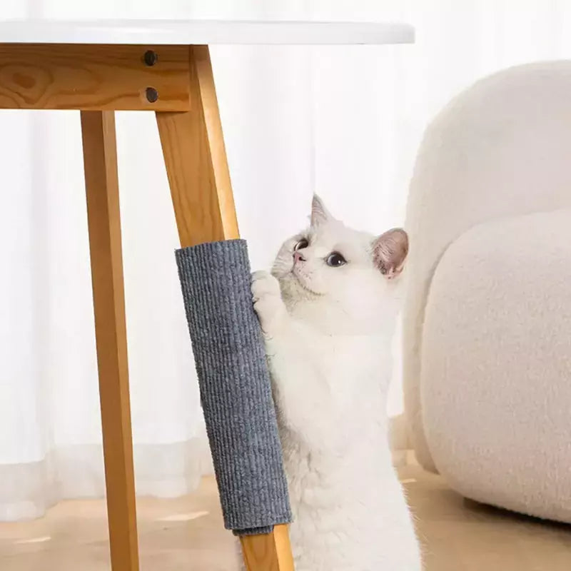 Anti gato risco sofá diy gatos placa de risco sofá proteção patas afiar aparável auto-adesivo tapete gatos placa de risco