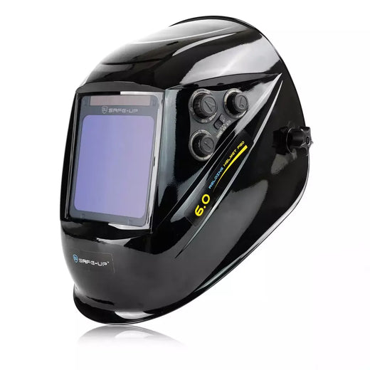 Máscara de soldagem 1/1/1/1,1/1/1/2 capacete de soldagem com escurecimento automático 100x97mm,100x60mm visão grande cor verdadeira 4 sensores para máquina de soldador mig mag mma