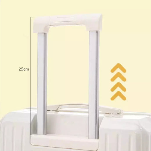 Pastel clássico transportadora 20 22 24 26 28 Polegada conteúdo de aeronave médio duro transportadora saco de viagem abs bagagem carry-on mala de cabine