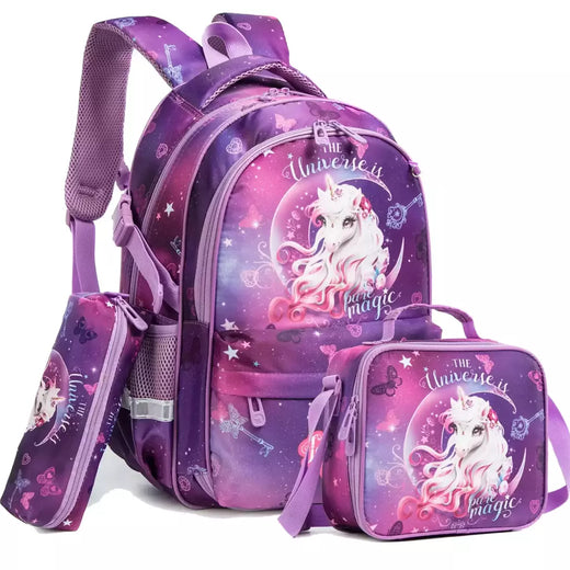 Bikab-Mochila Astronauta para Meninos, Mochilas Escolares, Bookbag para Crianças, Dinossauros, Kawaii, Novo Estilo