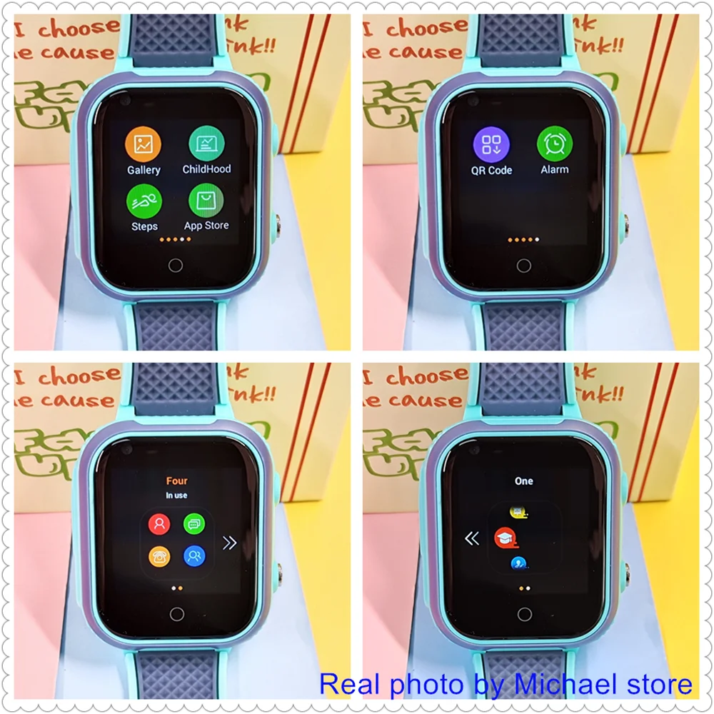 Lt21 4g relógio inteligente crianças gps wifi chamada de vídeo sos ip67 à prova dip67 água criança smartwatch câmera monitor rastreador localização telefone relógio