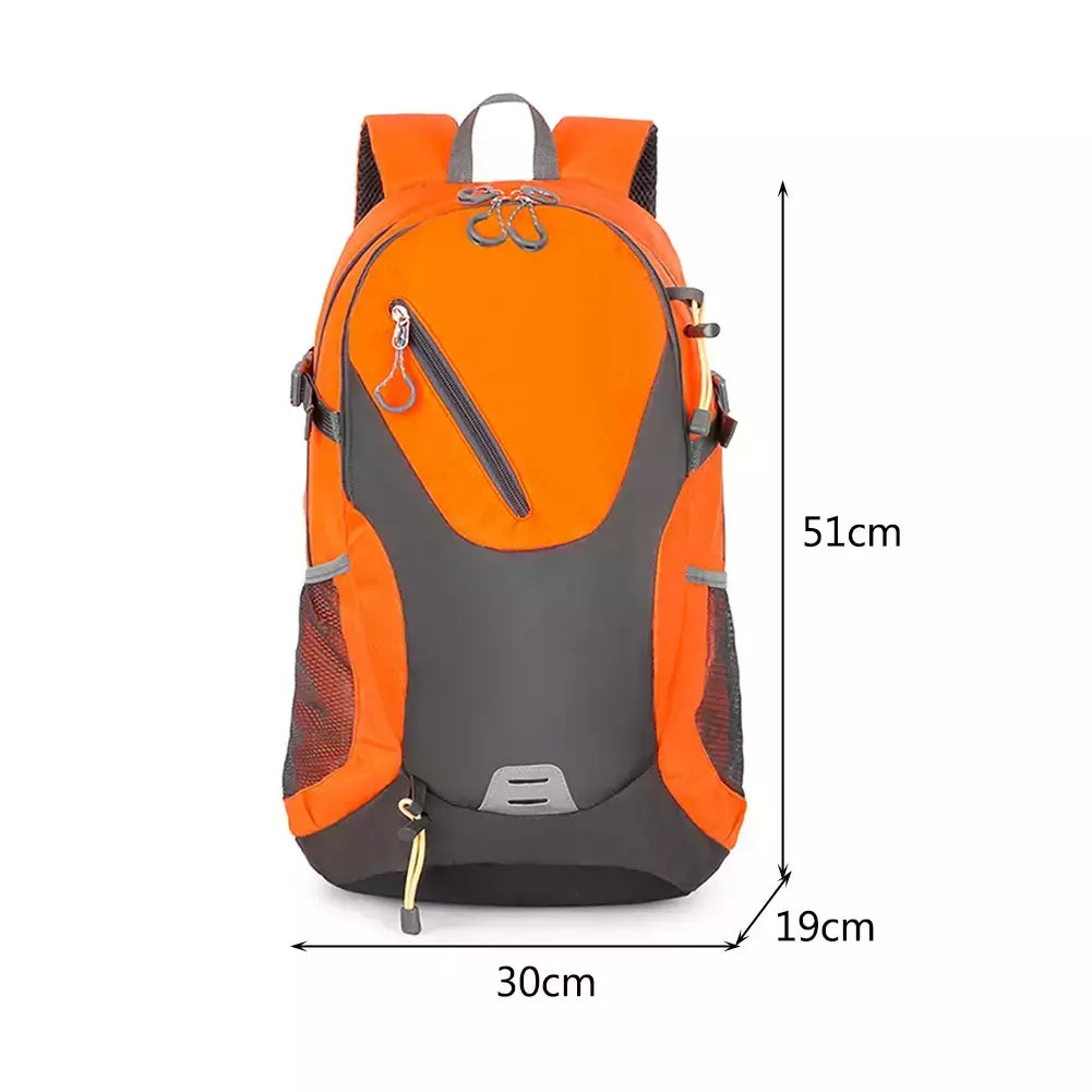 Mochila de viagem grande 40L com capacidade para homens e mulheres, bolsa ao ar livre à prova d'água, montanhismo, ciclismo, caminhadas, mochila esportiva