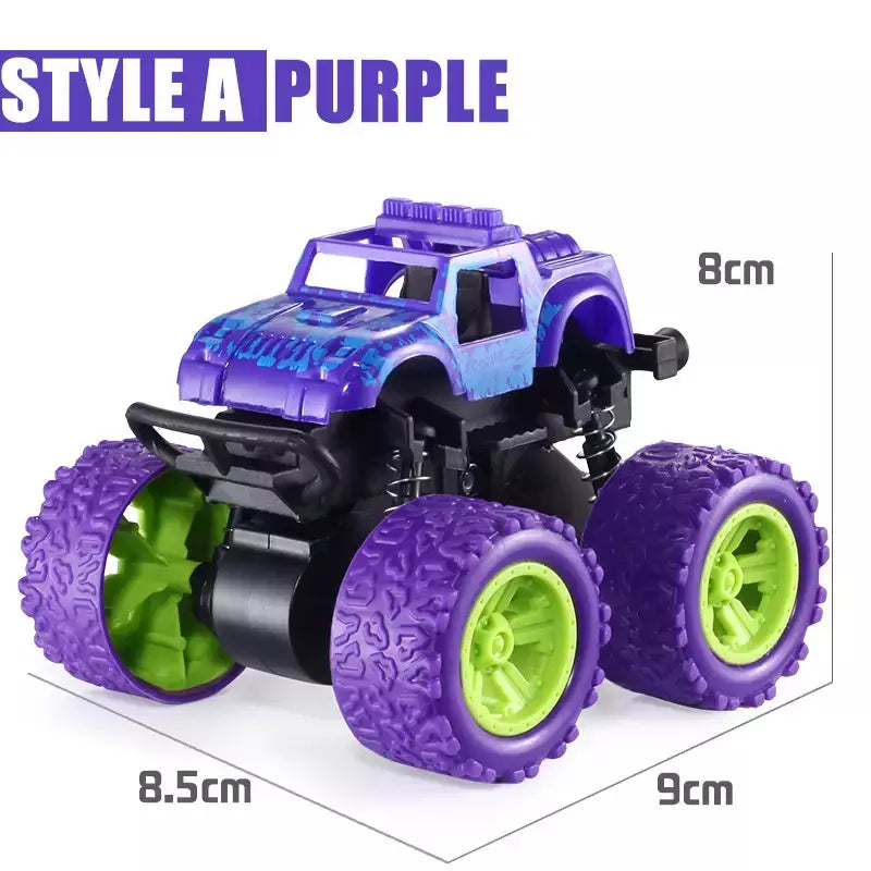 Puxar para trás carro de brinquedo rotação inercial carro de quatro rodas motriz veículo fora de estrada suv carro de corrida de energia brinquedo das crianças cargift