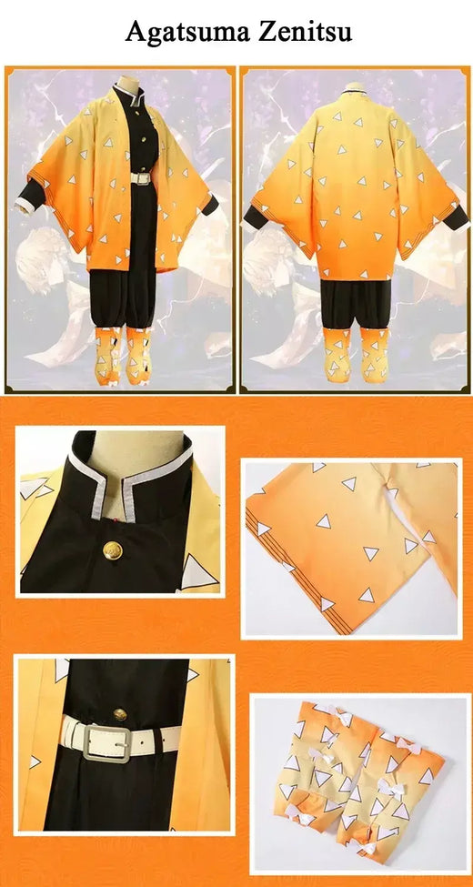 Novo demônio slayer cosplay tanjiro nezuko cosplay crianças shinobu traje anime japonês dos desenhos animados traje de halloween presentes de natal