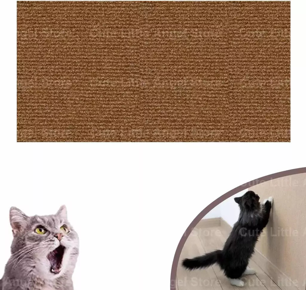 Anti gato risco sofá diy gatos placa de risco sofá proteção patas afiar aparável auto-adesivo tapete gatos placa de risco