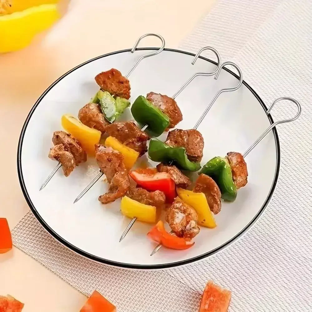 Suporte de churrasco de aço inoxidável de alta qualidade, rack de cozinha de três camadas, fritadeira de ar, conjunto de grelha ao ar livre, fritadeira elétrica de ar