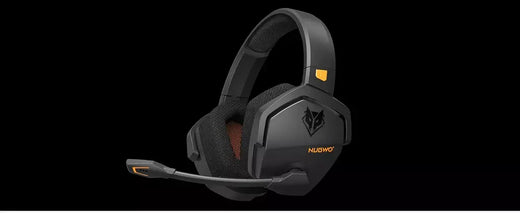 Fone de ouvido para jogos sem fio duplo NUBWO G06 com microfone para PS5, PS4, PC, celular, switch, fones de ouvido para jogos Bluetooth 5.3 de 2,4 GHz