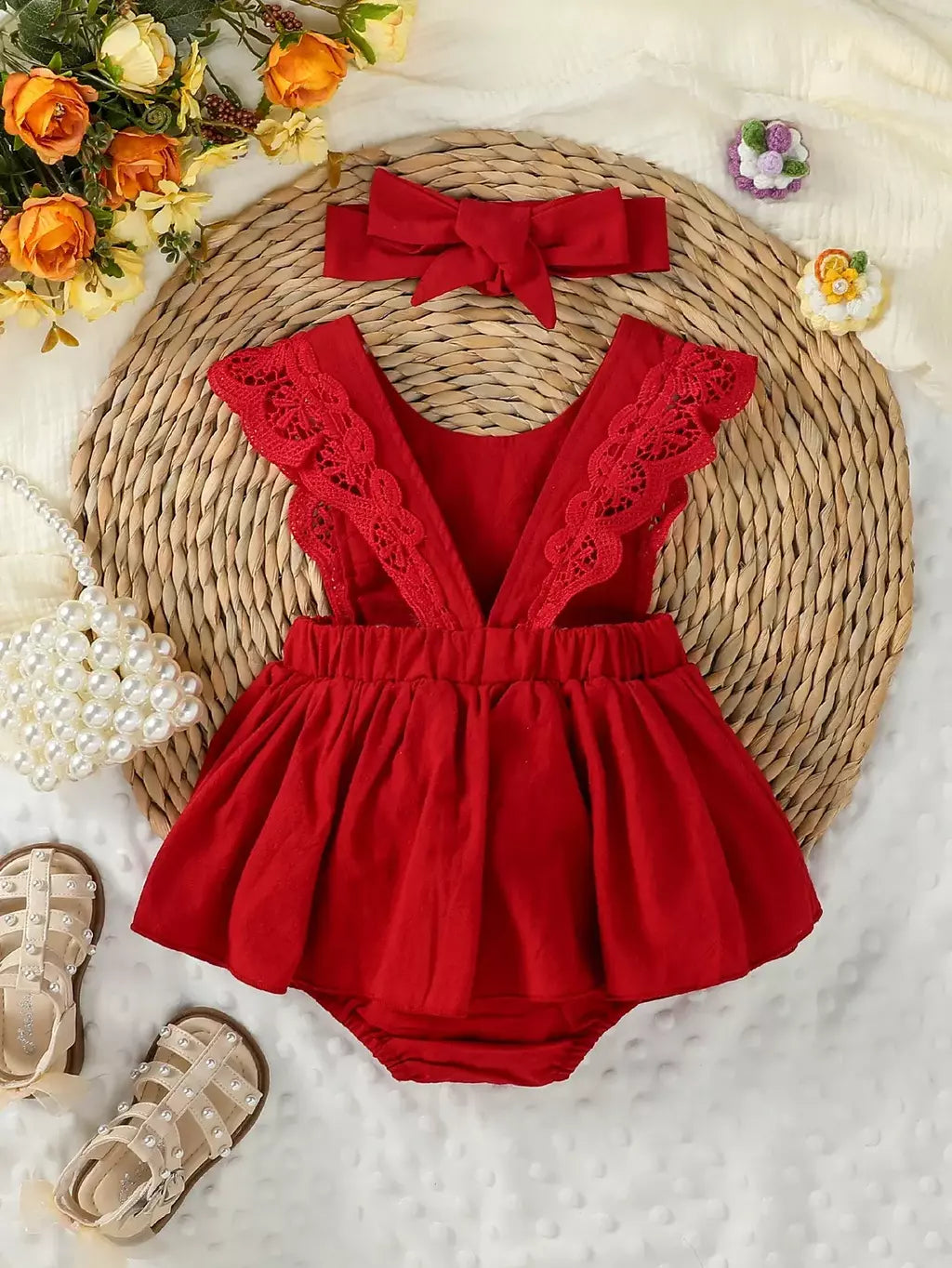 Bebê meninas verão sólido sem mangas 100% algodão gola quadrada vestido infantil de férias macio