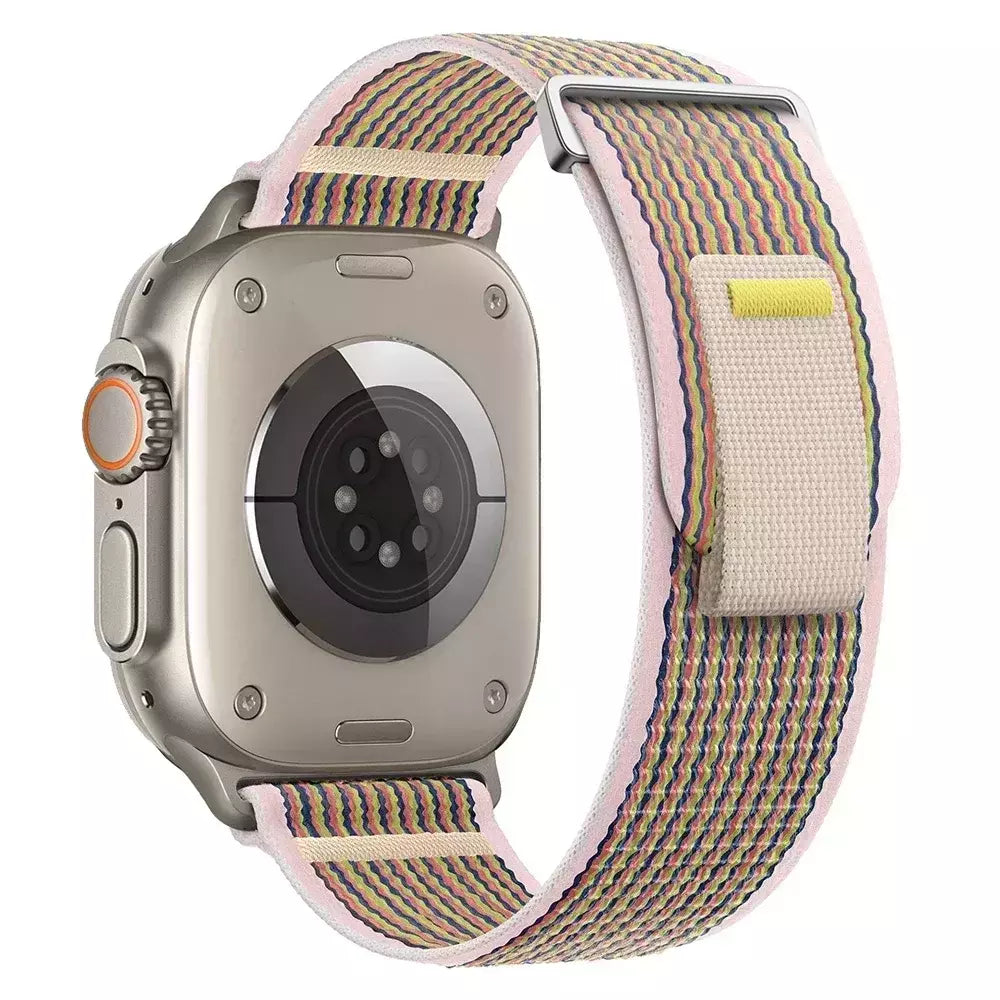 Pulseira Esportiva Trail Loop para Apple Watch, Pulseira de Nylon, Ultra 2, 49mm, Série 9, 8, 7, 45mm, 41mm, iWatch 6, 5, 4, 3, SE, 44 milímetros, 40 milímetros, 42 milímetros