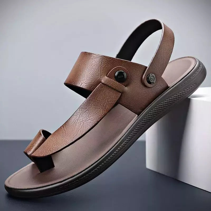 Sapatos de praia respirável secagem rápida masculina, sandálias para casa e exterior, tendência atlética da moda
