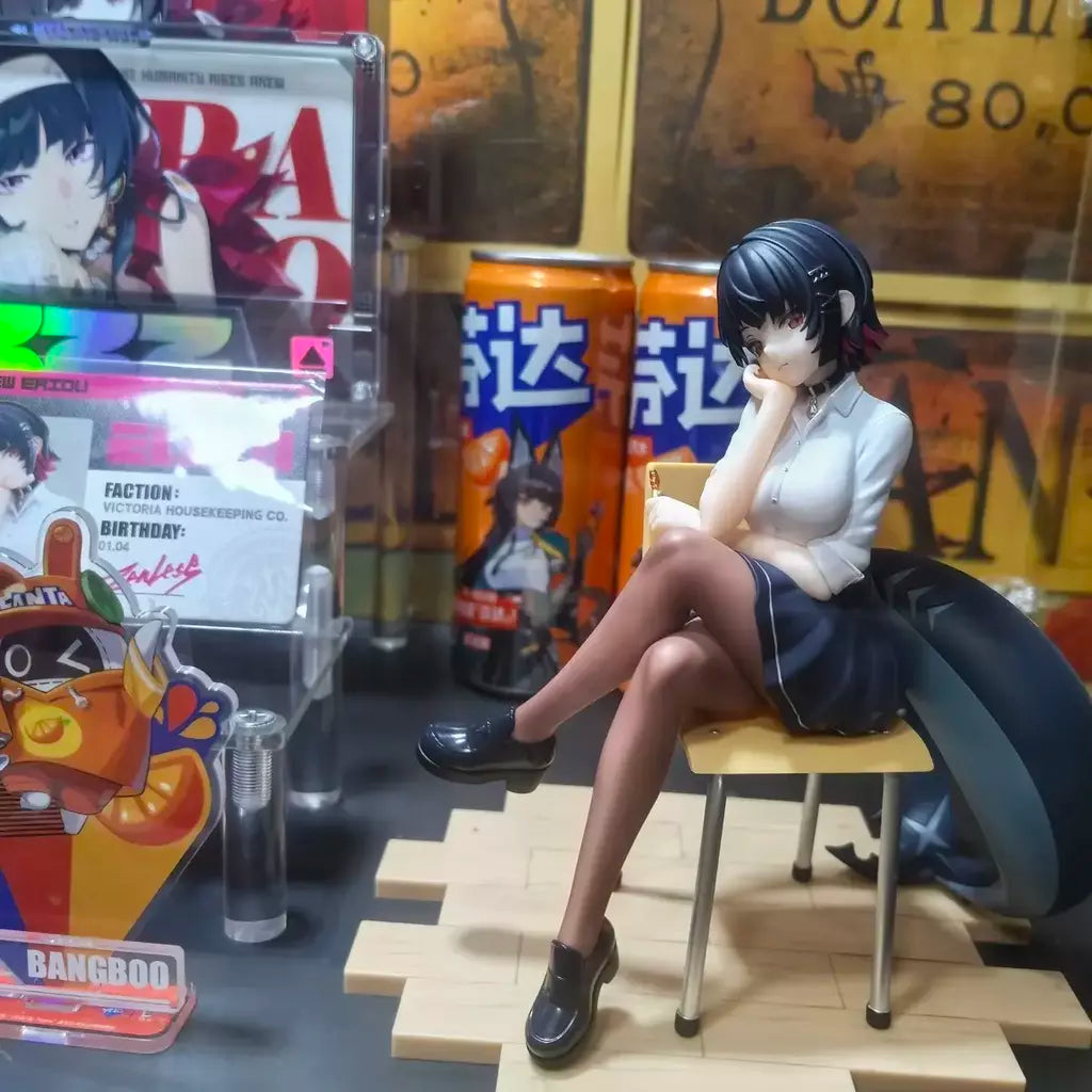 Mihoyo zenless zona zero figura original ellen joe kits de garagem oficial genuíno ellenjoe cosplay anime figura modelo doujin presentes