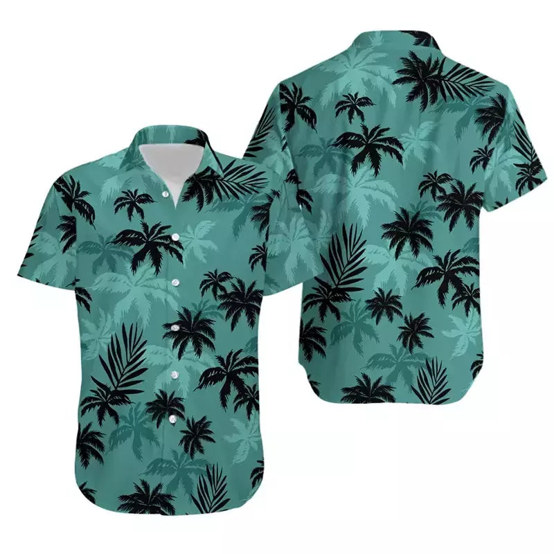 Homens e mulheres estampa em 3D camisas de praia havaianas, GTA, Vice City, moda casual, streetwear, camisa de manga curta, tops, blusa, homem roupas, novo